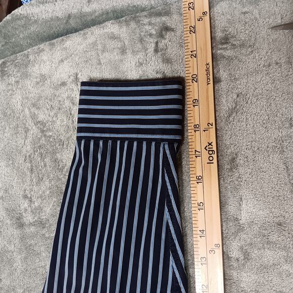 Calvin Klein‎ Blue/Blue Men's Button-Down Long Sleeve Shirt Sz 17 34/35 Slim Fit - Picture 8 of 10